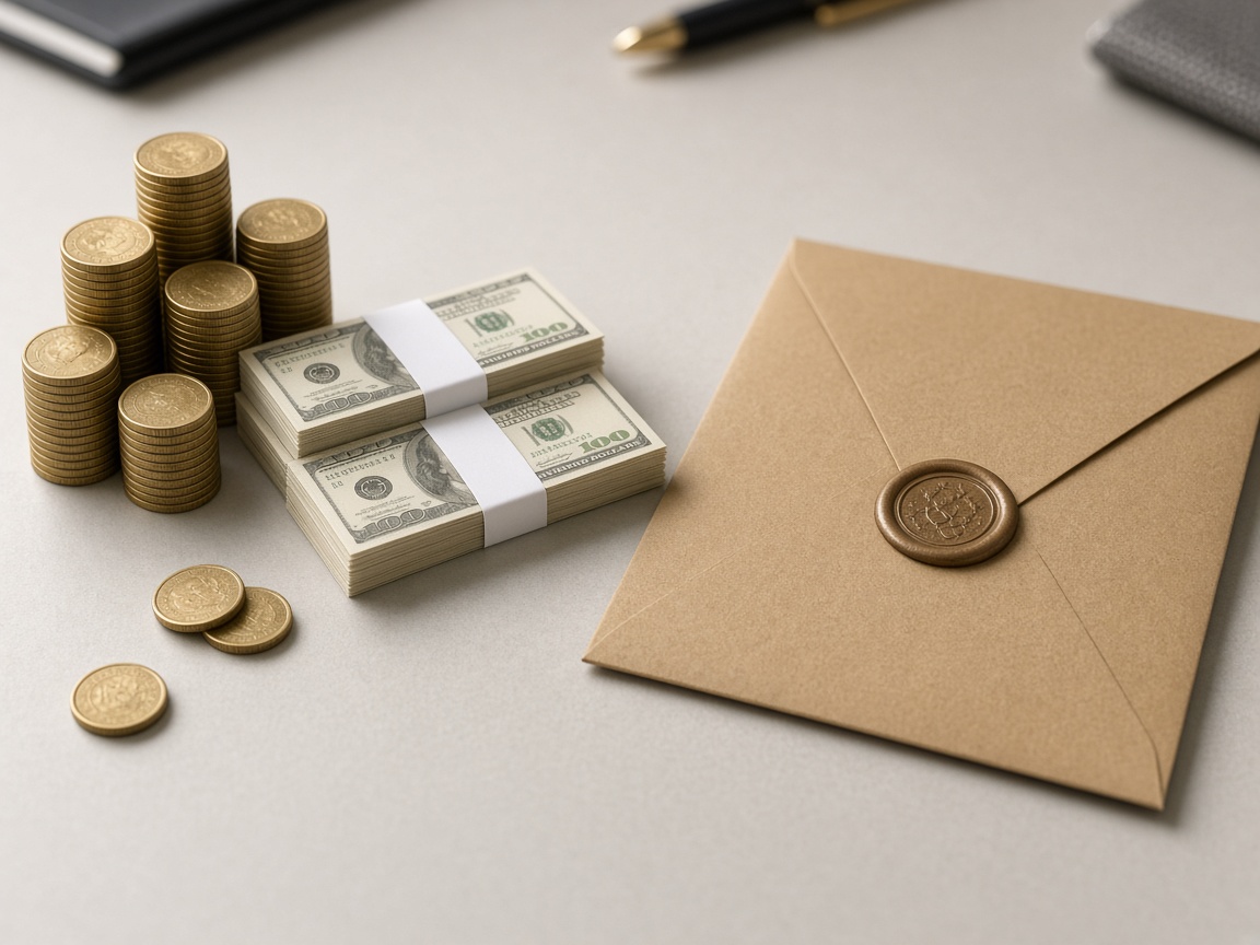 Cash and liquid reserves beside fund documents